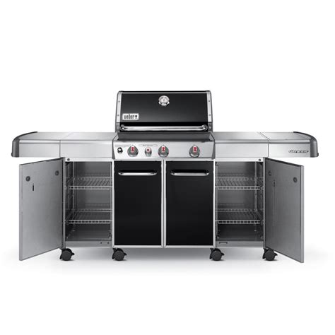 weber genesis grill center stainless steel cabinets|weber genesis grill price.